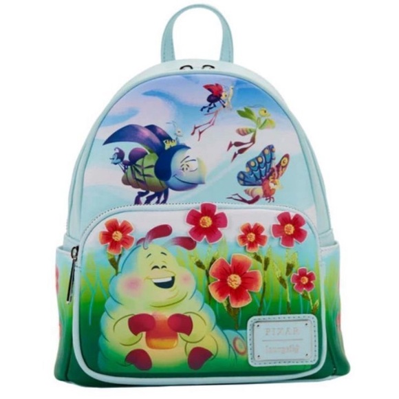 NEW Loungefly Pixar It’s A Bugs Life mini backpack - Picture 2 of 10